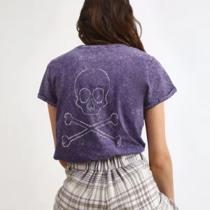CAMISETA CALAVERA TRASERA GLITTER