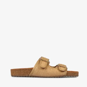 SANDALIAS HEBILLAS RAFIA