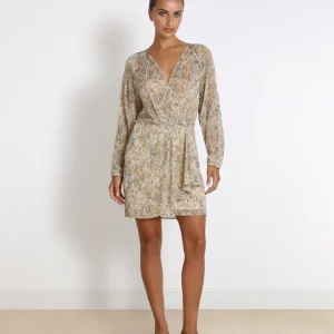 VESTIDO MINI PRINT CRUZADO