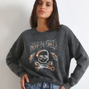 SUDADERA LAVADA CALAVERA