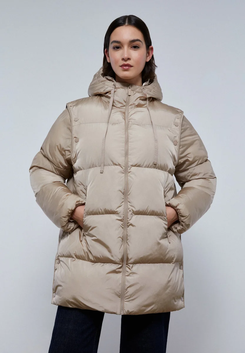 PARKA LARGA MANGAS DESMONTABLES - Imagen 3