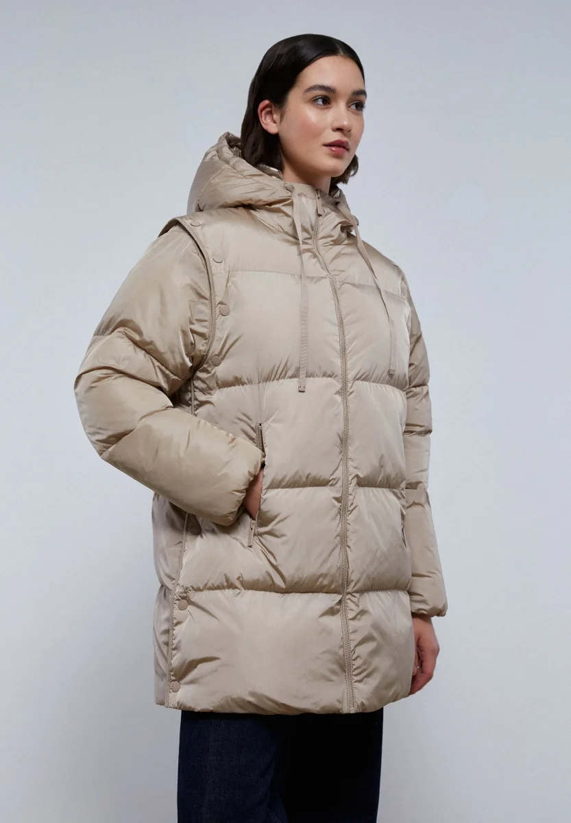 PARKA LARGA MANGAS DESMONTABLES - Imagen 4