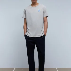 CAMISETA PRINT CONTRASTE