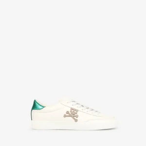 SNEAKERS BAJAS DETALLE METALIZADO
