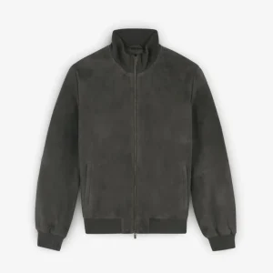 CHAQUETA BOMBER PIEL