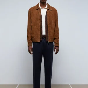 CHAQUETA BOMBER PIEL