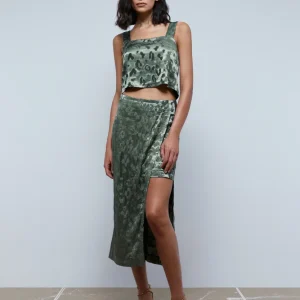 FALDA ANIMAL PRINT ABERTURA