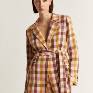 BLAZER VICHY LINO