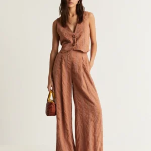 PANTALÓN RAYAS FULL LENGTH PINZAS