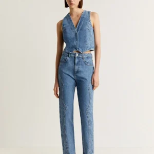 JEANS DENIM TEXTURA