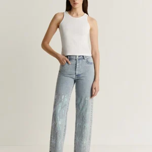 JEANS RELAXED DETALLE LENTEJUELAS