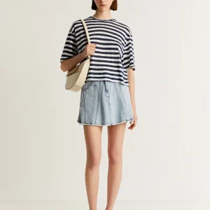 FALDA MINI DENIM LAVADA