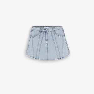 FALDA MINI DENIM LAVADA