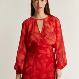 BLUSA ABERTURA LUREX