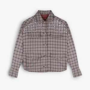 CHAQUETA CUADROS CRISTALES