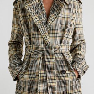 TRENCH LAZADA CUADROS