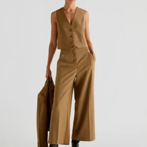 PANTALÓN CULOTTE PINZAS
