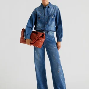 JEANS FULL LENGTH TACHAS