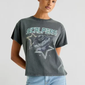 CAMISETA LAVADA PRINT FRONTAL