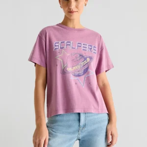 CAMISETA LAVADA PRINT FRONTAL