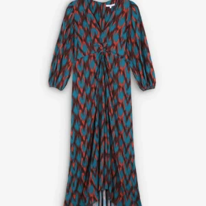 VESTIDO PRINT DRAPEADO