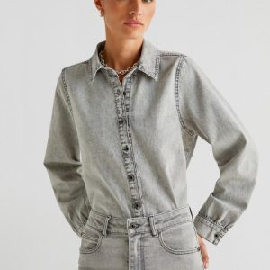 CAMISA DENIM LAVADA