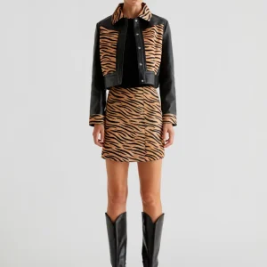 FALDA MINI PIEL