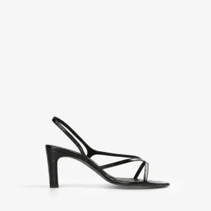 SANDALIAS TACÓN PIEL
