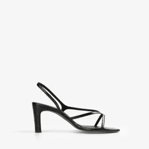 SANDALIAS TACÓN PIEL