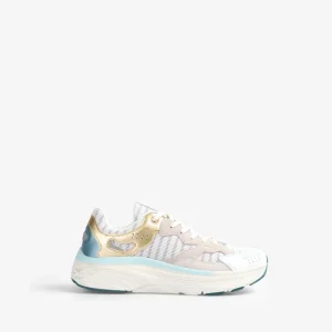 SNEAKERS RAYAS DETALLE METALIZADO