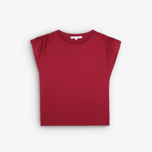 CAMISETA DETALLE FRUNCE HOMBRO