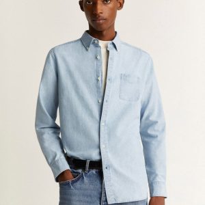 CAMISA DENIM BOLSILLO