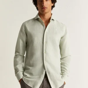 CAMISA LINO CALAVERA