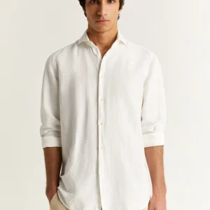 CAMISA LINO CALAVERA