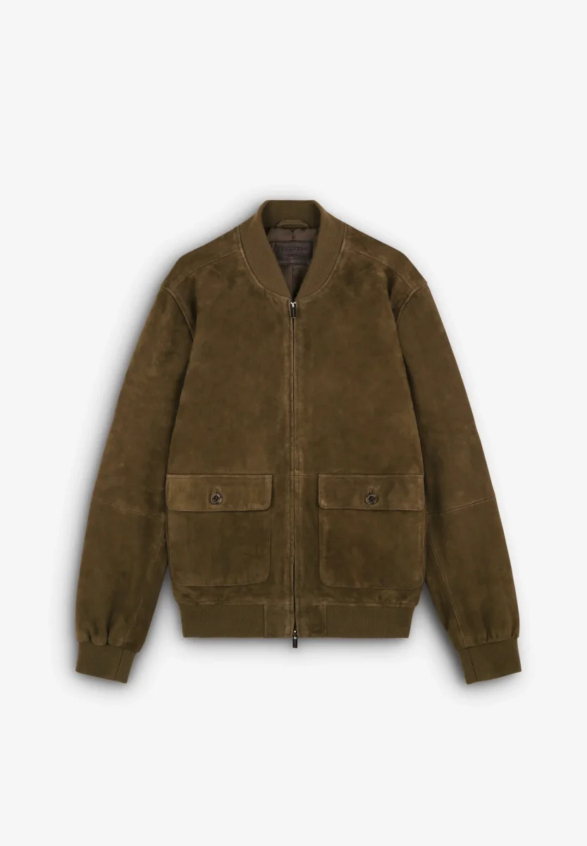 CHAQUETA BOMBER ANTE - Imagen 7