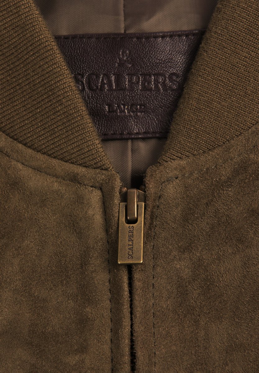 CHAQUETA BOMBER ANTE - Imagen 9