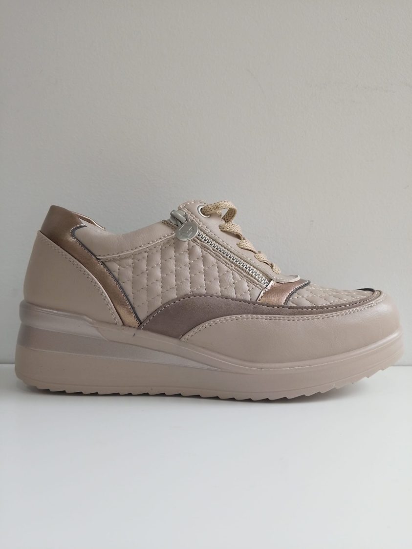 Zapatos Mysoft Victoria Beige - Imagen 2