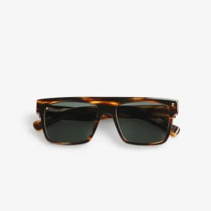 GAFAS SOL EFECTO CAREY CUADRADAS