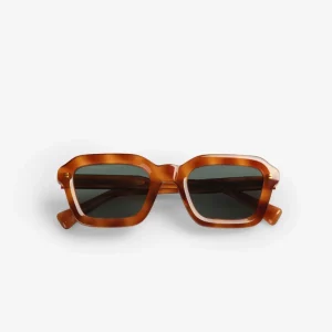 GAFAS SOL CUADRADAS PASTA EFECTO CAREY