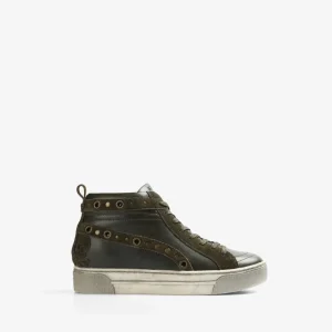 SNEAKERS BOTAS ALTAS TACHUELAS