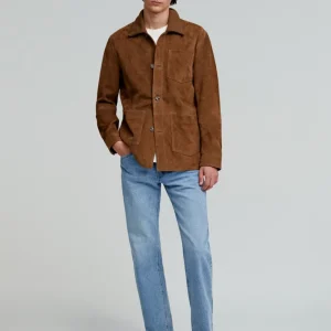 CHAQUETA ANTE BOTONES