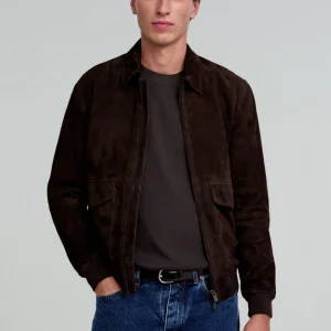 CHAQUETA BOMBER PREMIUM PIEL