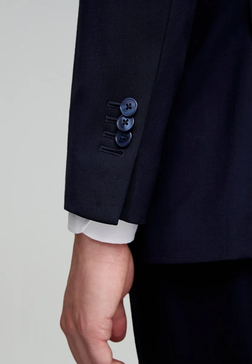 TRAJE LANA AZUL - Imagen 6