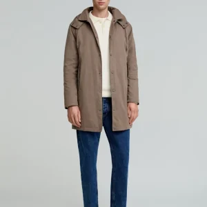 PARKA TIPO TRENCH CAPUCHA DESMONTABLE