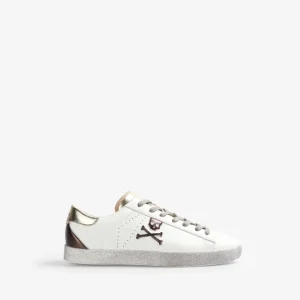 SNEAKERS BAJAS DETALLE METALIZADO