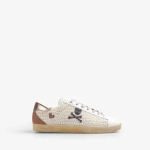 SNEAKERS BAJAS CROCHET