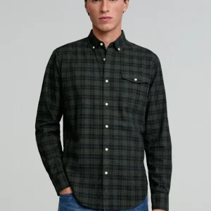 CAMISA CUADROS BOLSILLO