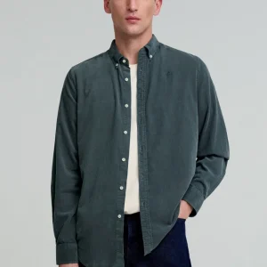 CAMISA PANA CUELLO BOTONES