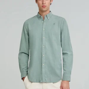 CAMISA PANA CUELLO BOTONES