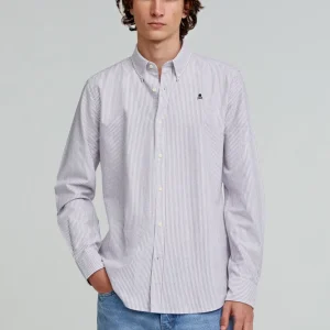 CAMISA CALAVERA CUELLO BOTONES